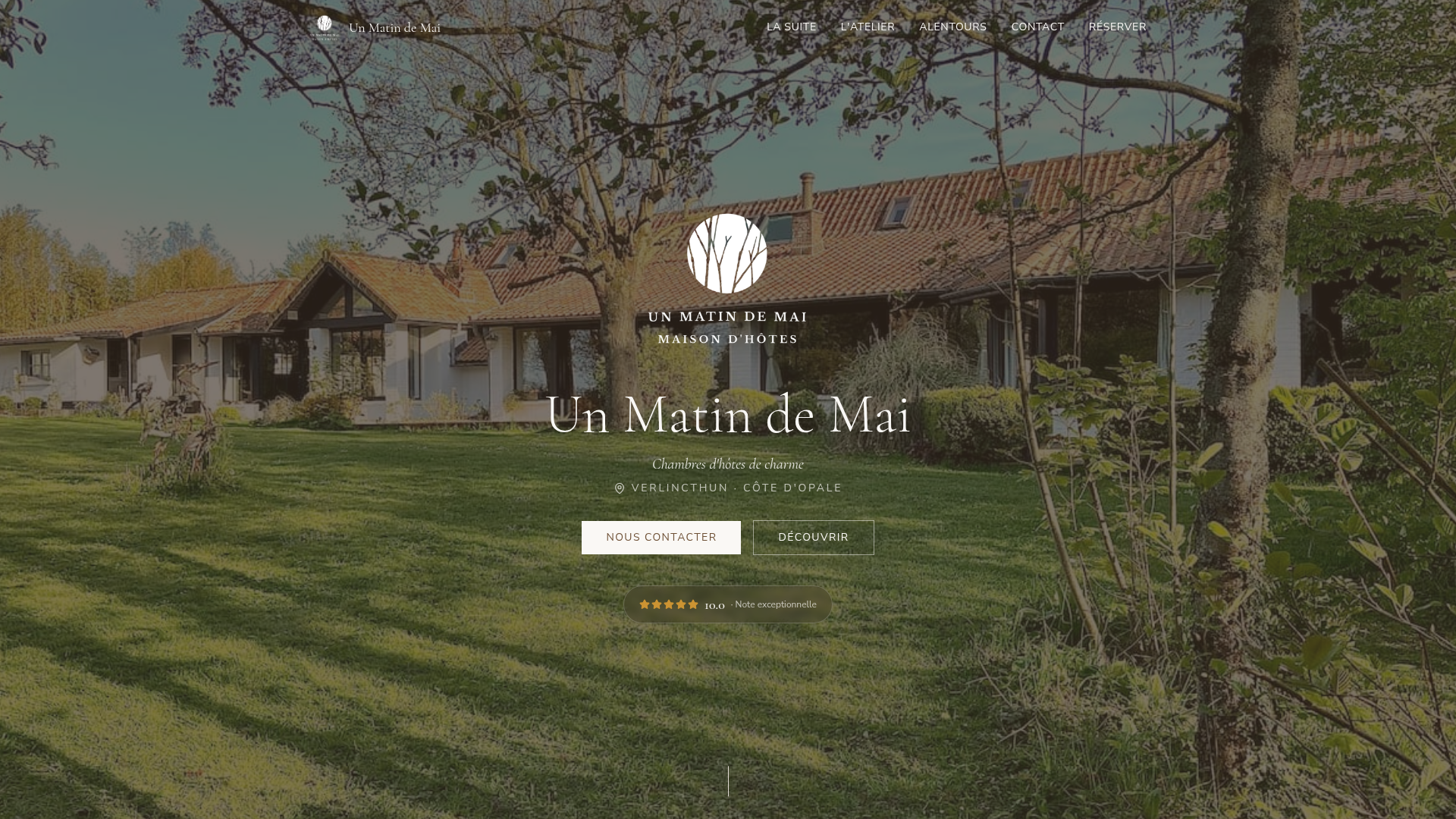 Site internet maison d'hôtes Le Touquet